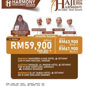 PAKEJ HAJI EKONOMI (RAYUAN) - BERDUA