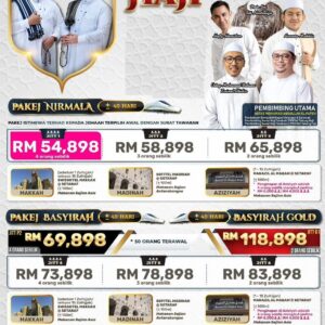 PAKEJ HAJI (BASYIRAH) - BEREMPAT